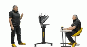 Polecam Pancake Animated GIF with Teleprompter