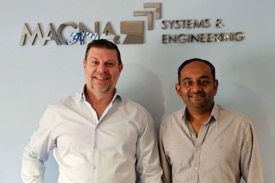 CEO Matthew Clemesha and new Technical Lead Manish Subramanian