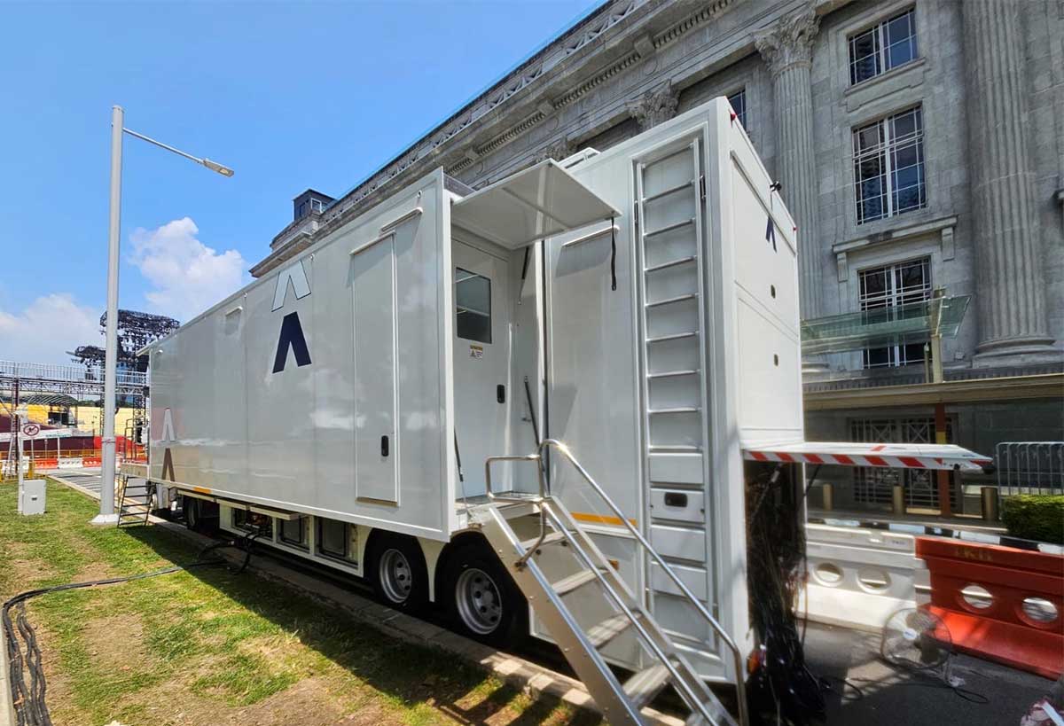 Magna Singapore OB Van